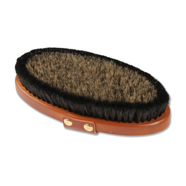 Brosse de pansage Waldhausen HardWood poils naturels Nature Beige