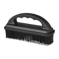 Brosse ramasse-poils Waldhausen avec manche Noir Brosse ramasse-poils Waldhausen avec manche Noir