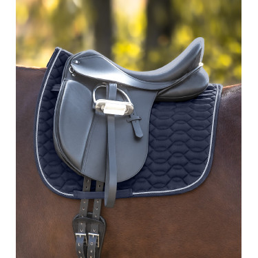 Tapis de selle Waldhausen Ancona Bleu nocturne / argent Tapis de selle Waldhausen Ancona Bleu nocturne / argent