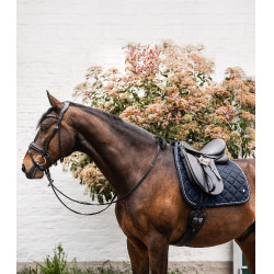 Tapis de selle Waldhausen Breath Bleu nocturne Tapis de selle Waldhausen Breath Bleu nocturne