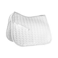 Tapis de selle Waldhausen Classic Blanc / blanc Tapis de selle Waldhausen Classic Blanc / blanc