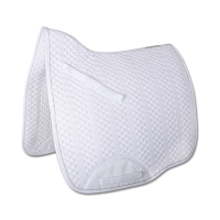 Tapis de selle Walghausen Lugano Blanc / argent Tapis de selle Walghausen Lugano Blanc / argent