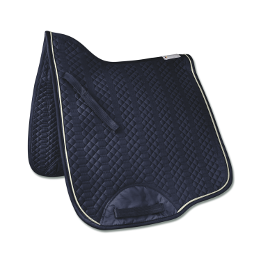 Tapis de selle Walghausen Lugano Bleu nocturne / crème