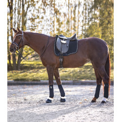 Tapis de selle Walghausen Lugano Bleu nocturne / crème