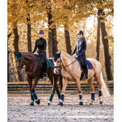 Tapis de selle Waldhausen Modern Rosé Bleu nocturne / or rosé