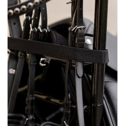 Chariot Waldhausen d'écurie métal Noir