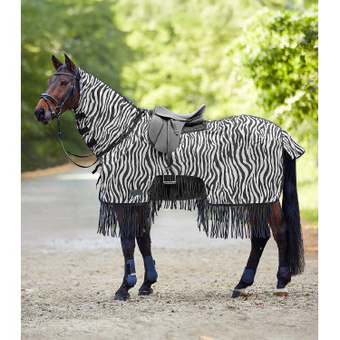 Chemise anti-mouches Waldhausen avec franges Zebra Chemise anti-mouches Waldhausen avec franges Zebra