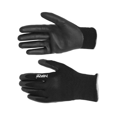 Gants de travail d'été Horze Noir