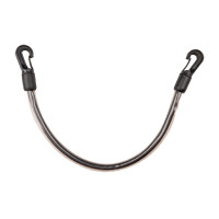 Courroie de queue Waldhausen revêtue PVC Noir Courroie de queue Waldhausen revêtue PVC Noir