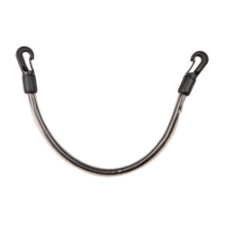 Courroie de queue Waldhausen revêtue PVC Noir