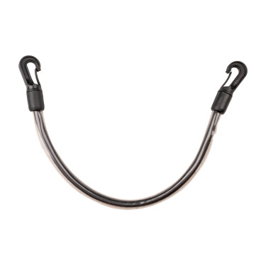 Courroie de queue Waldhausen revêtue PVC Noir