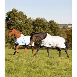 Couverture anti-mouches Waldhausen Protect Gris argent / gris Couverture anti-mouches Waldhausen Protect Gris argent / gris