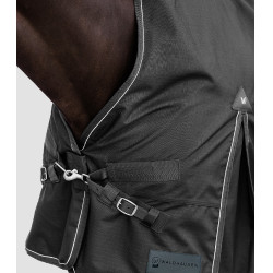 Couverture d’extérieur High Neck Waldhausen Scandic 100 g Noir
