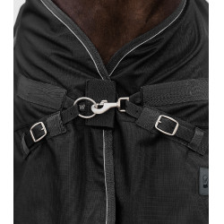 Couverture d’extérieur High Neck Waldhausen Scandic 200 g Noir
