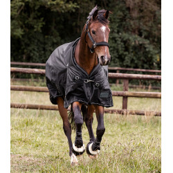 Couverture d’extérieur Waldhausen Scandic 100 g Noir Couverture d’extérieur Waldhausen Scandic 100 g Noir