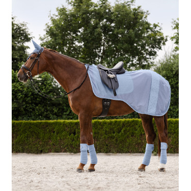 Couverture d'équitation anti-mouches Waldhausen Rom Couverture d'équitation anti-mouches Waldhausen Rom