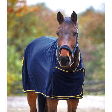Couverture Sponsor polaire Waldhausen Bleu / or Couverture Sponsor polaire Waldhausen Bleu / or