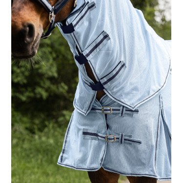 Couvre-cou anti-mouche Waldhausen Protect Bleu clair / blue