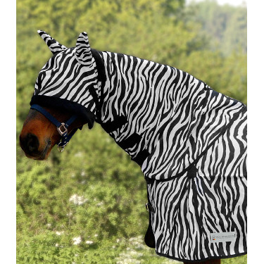 Couvre-cou anti-mouche Waldhausen Zebra Couvre-cou anti-mouche Waldhausen Zebra