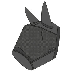 Masque anti-mouches/ anti-UV Equithème Doux