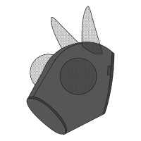 Masque anti-mouches anti-UV Equithème Lycra