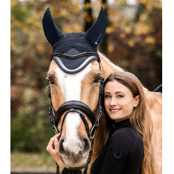 Bonnet anti mouches Waldhausen Competition Bleu nocturne