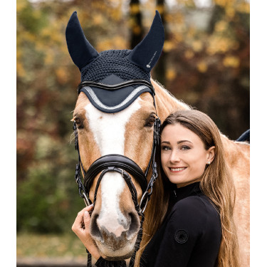 Bonnet anti mouches Waldhausen Competition Bleu nocturne