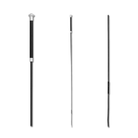 Cravache de dressage Waldhausen Noblesse Noir