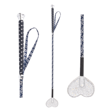 Cravache enfants Waldhausen claquette en cœur Cravache enfants Waldhausen claquette en cœur