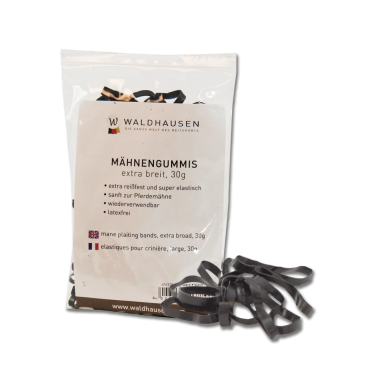 Elastiques Waldhausen crinière extra larges Elastiques Waldhausen crinière extra larges