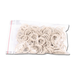 Elastiques Waldhausen crinière petit sac 50 g Blanc