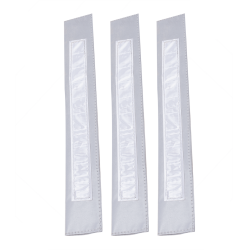 Ensemble réfléchissant Waldhausen pour brides Reflex Gris argent