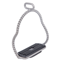 Étrier Waldhausen Island Twisted Argent