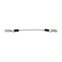 Fixation élastique Waldhausen box et écurie 55 cm Blanc / noir