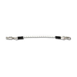 Fixation élastique Waldhausen box et écurie 55 cm Blanc / noir