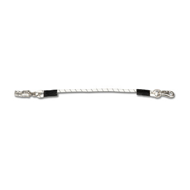 Fixation élastique Waldhausen box et écurie 55 cm Blanc / noir