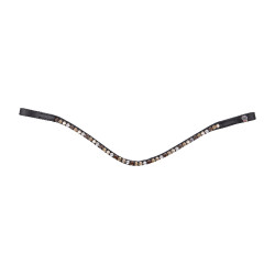 Frontal Glam noir X-Line Waldhausen Noir / marron / or / beige / argent