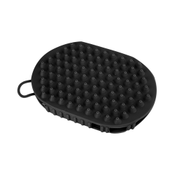 Gant de massage et pansage Waldhausen Noir mat