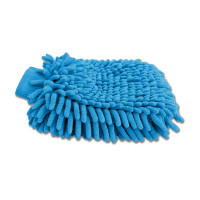 Gant microfibres de pansage Waldhausen Bleu azur Gant microfibres de pansage Waldhausen Bleu azur