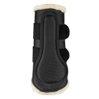 Guêtres de dressage Waldhausen Comfort Noir / nature Guêtres de dressage Waldhausen Comfort Noir / nature