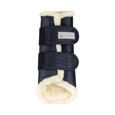 Guêtres de dressage Waldhausen Comfort Bleu nocturne / nature