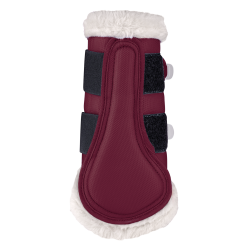 Guêtres de dressage Waldhausen Comfort Light Rouge velouté