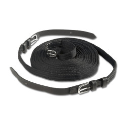 Guide d’attelage harnais Waldhausen simple Soft Noir