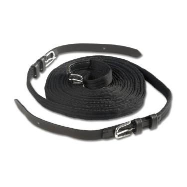 Guide d’attelage harnais Waldhausen simple Soft Noir