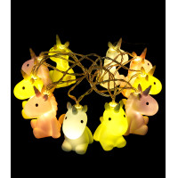 Guirlande lumineuse LED Licorne Waldhausen Licorne Motifs