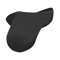 Housse de selle Waldhausen en coton Noir Housse de selle Waldhausen en coton Noir