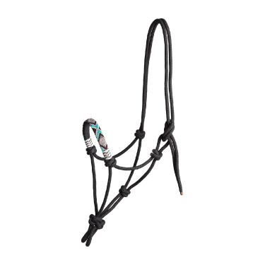 Licol Waldhausen à noeuds Pearls Noir