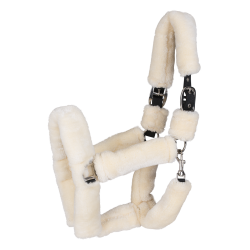 Licol Waldhausen Cozy Crème / argent