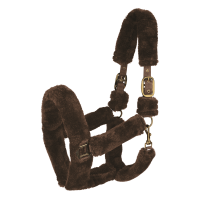 Licol Waldhausen Cozy Marron / or Licol Waldhausen Cozy Marron / or