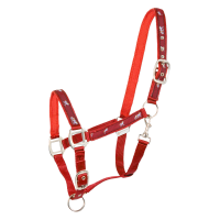 Licol Waldhausen déco Petits chevaux Rouge Licol Waldhausen déco Petits chevaux Rouge